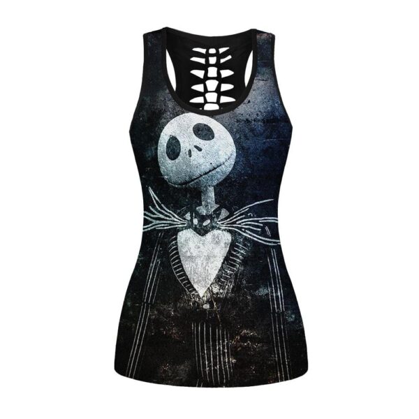 Jack Skellington Tank Top Legging Set Outfit | CTLJS15 1 jack skellington tank top legging set outfit colorful 3d all over print s 5xl full size ctljs15 ybb3p