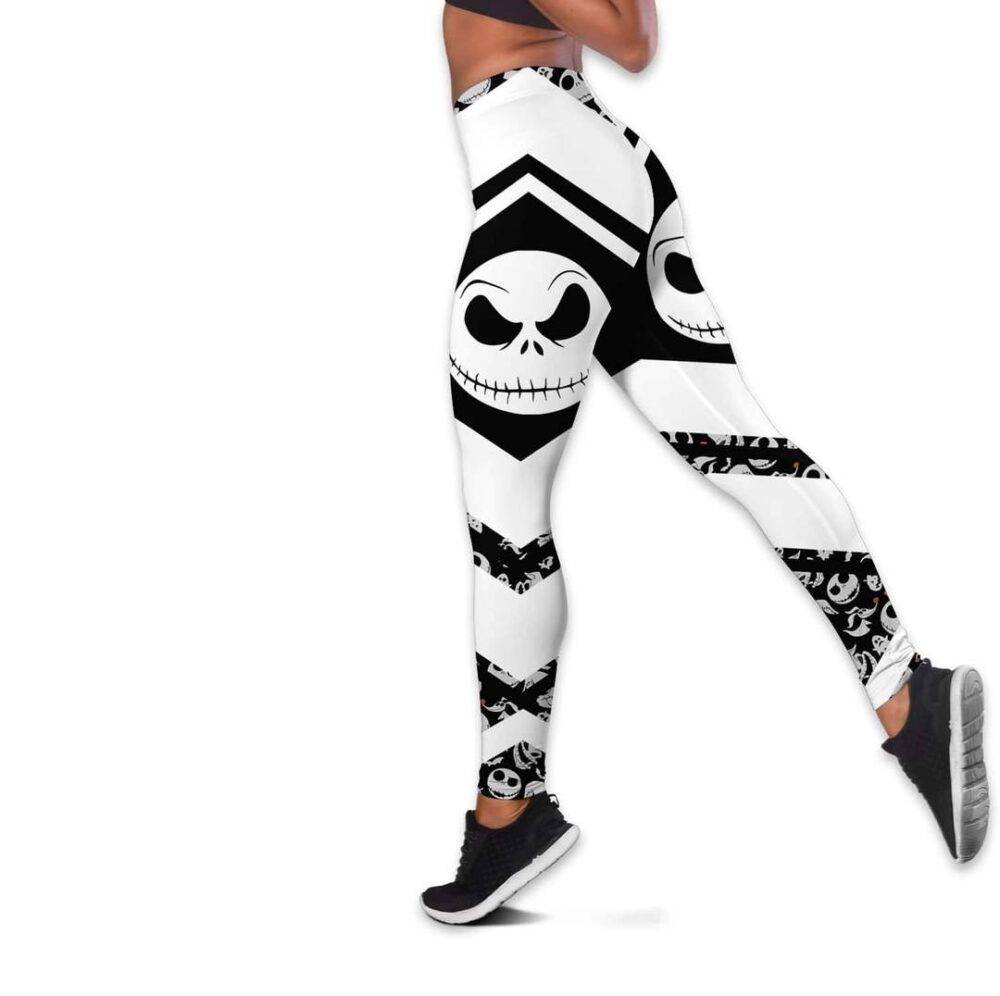 Jack Skellington Tank Top Legging Set Outfit | CTLJS32