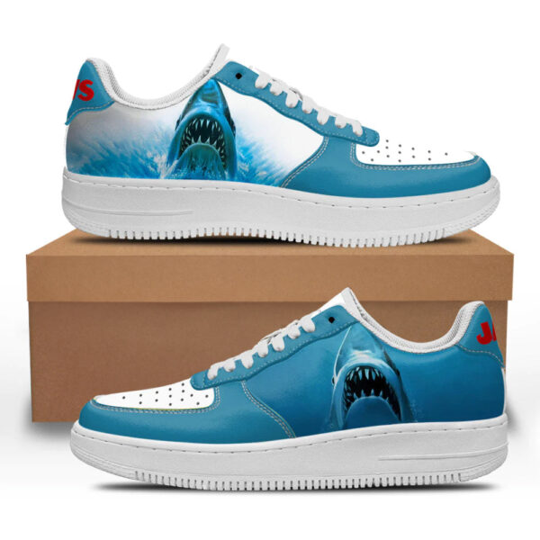 Jaws Custom Sneakers For Fans