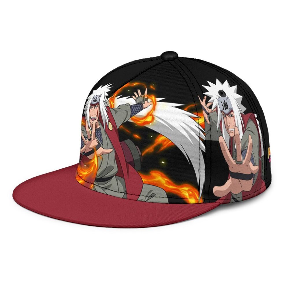Jiraiya Snapback Hat Naruto Custom Anime Hat