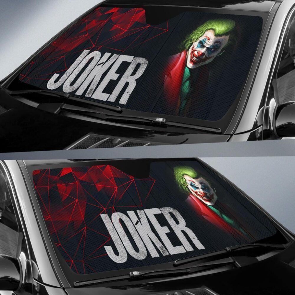 Joker Car Sun Shades Suicide Squad Movie Fan Gift
