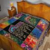 let no sadness come to this heart yoga quilt blanket gift idea braiv