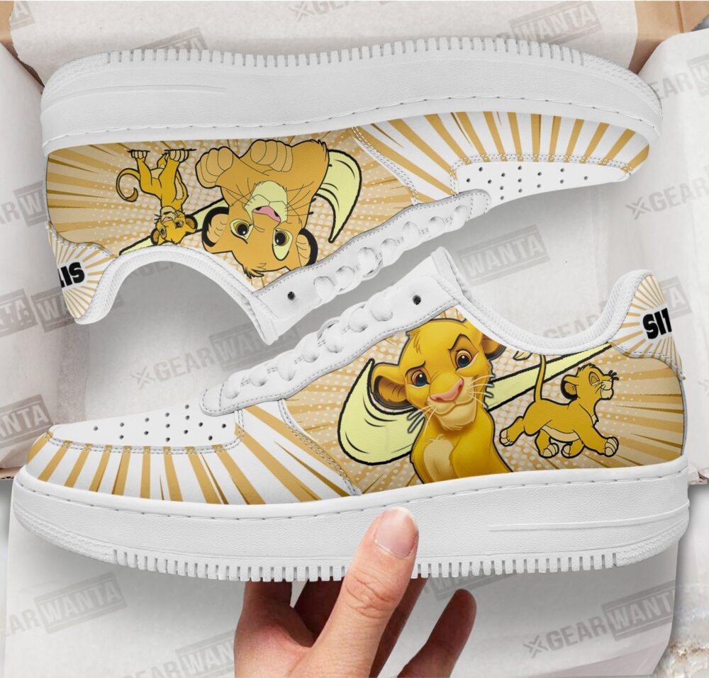 Lion King Simba Sneakers Custom