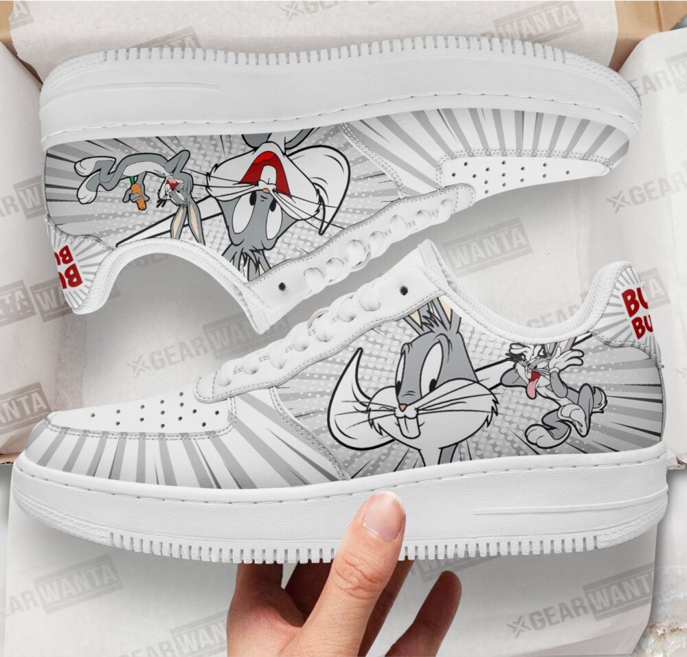Looney Tunes Bugs Bunny Sneakers Custom