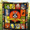 looney tunes quilt blanket cute gift idea for fan qb003 kwnr2