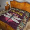love divine dragonfly quilt blanket beautiful gift idea augti