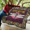 love divine dragonfly quilt blanket beautiful gift idea lyyba