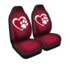love peace dog paw car seat covers eukw9