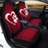 love peace dog paw car seat covers mnhuz
