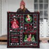 merry christmas princess cinderella quilt blanket xmas gift aaqbe