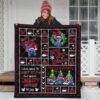 merry christmas stitch quilt blanket funny gift idea xdxmn