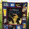 michelob ultra quilt blanket all i need is beer fan gift nswtb