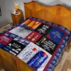 michelob ultra quilt blanket funny gift idea for beer lover ouu6s