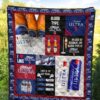 michelob ultra quilt blanket funny gift idea for beer lover uxrdv