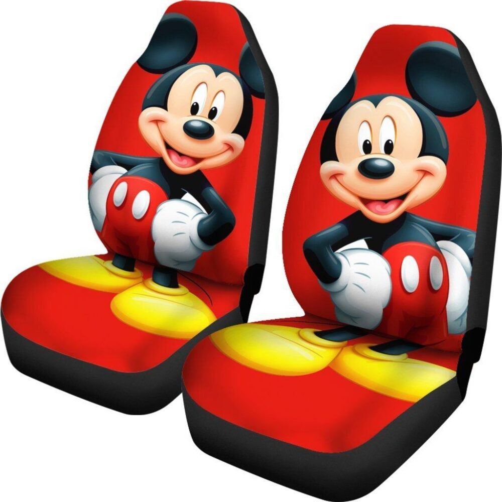 Mickey Cute DN Car Seat Covers Cartoon Fan Gift MKCSC21
