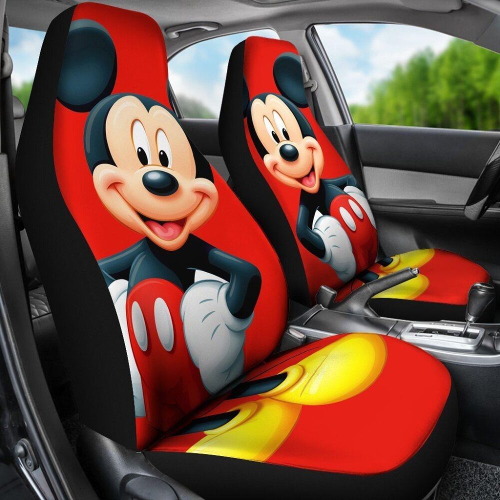 Mickey Cute DN Car Seat Covers Cartoon Fan Gift MKCSC21