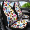 mickey head car seat covers cartoon fan gift mkcsc09 a962t