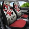 mickey love minnie car seat covers dn cartoon fan gift mkcsc29 carnn