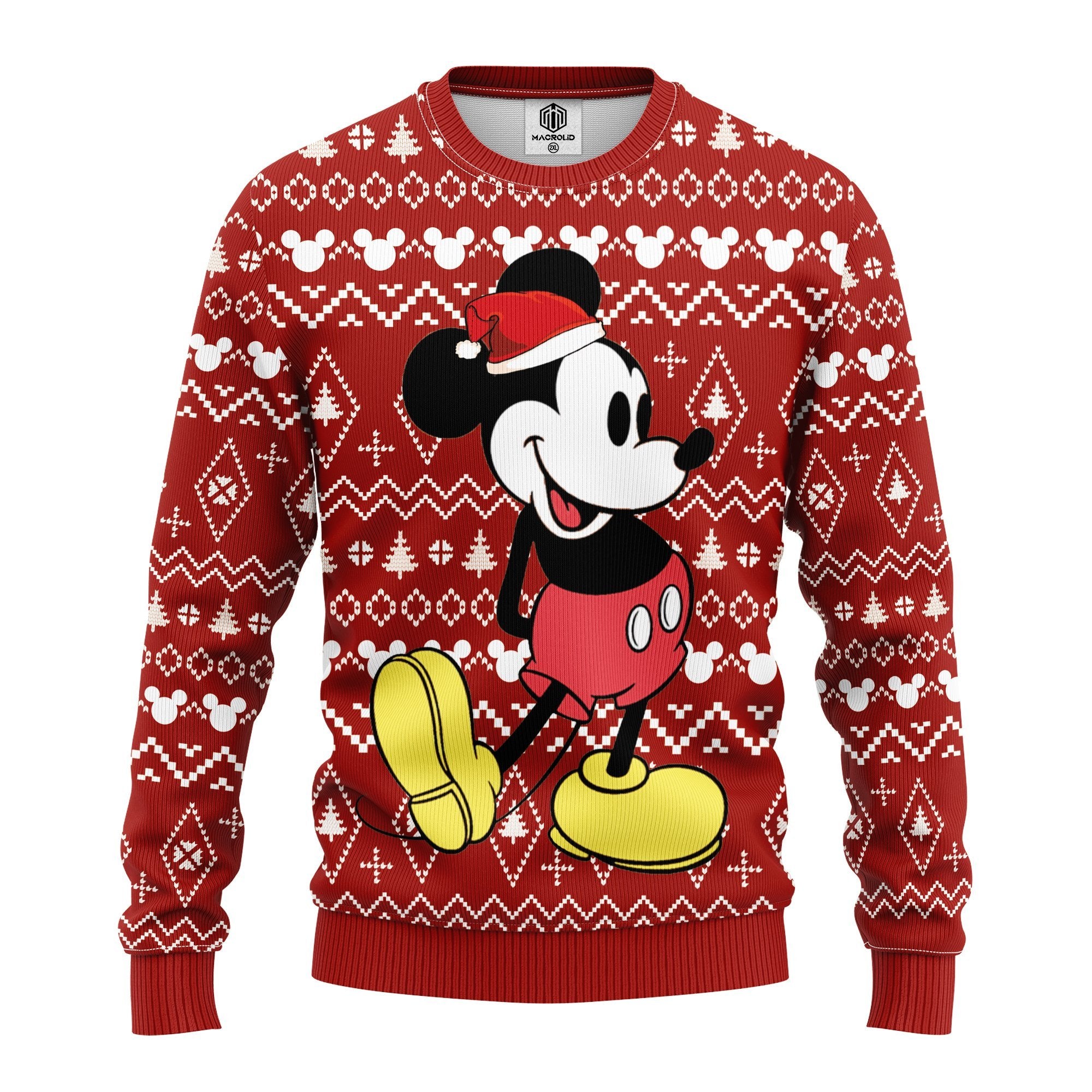 Mickey Ugly Christmas Sweater Amazing Gift Idea Thanksgiving Gift