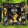 mils best ice quilt blanket all i need is beer gift idea bo0cl