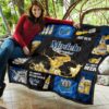 modelo especial quilt blanket all i need is beer gift idea mchwt