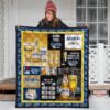 modelo especial quilt blanket funny gift for beer lover qqvau