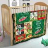 mountain dew quilt blanket for soft drink lover dzk6t