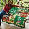 mountain dew quilt blanket for soft drink lover ppgow