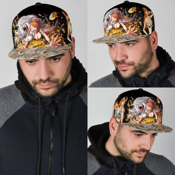 Nami Snapback Hat One Piece Anime Fan Gift 5 nami snapback hat one piece anime fan gift jf4xs