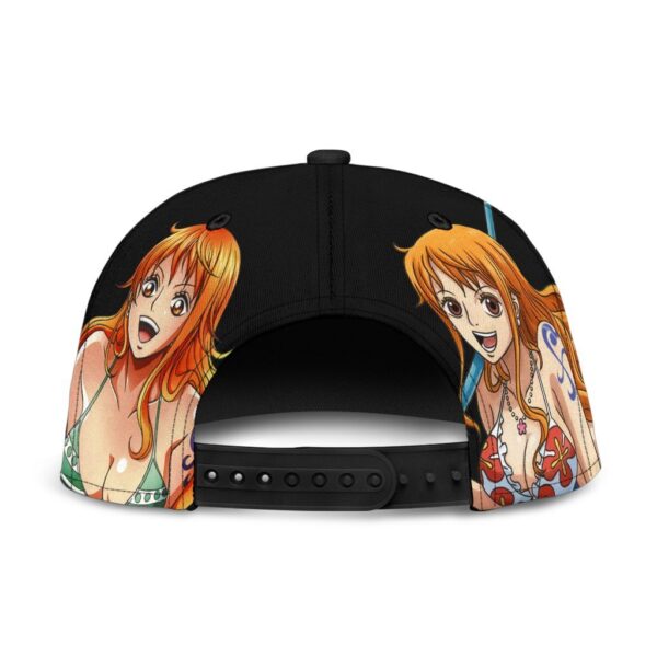 Nami Snapback Hat One Piece Anime Fan Gift 2 nami snapback hat one piece anime fan gift xuonz