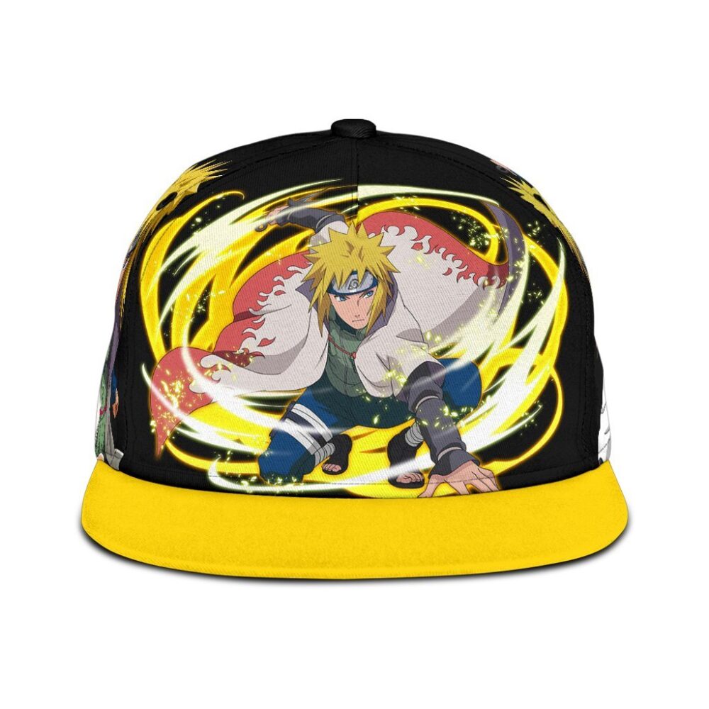 Namikaze Minato Snapback Hat Naruto Custom Anime Hat