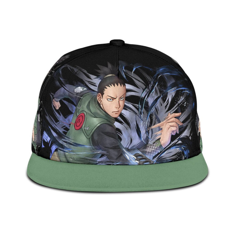 Nara Shikamaru Snapback Hat Naruto Custom Anime Hat
