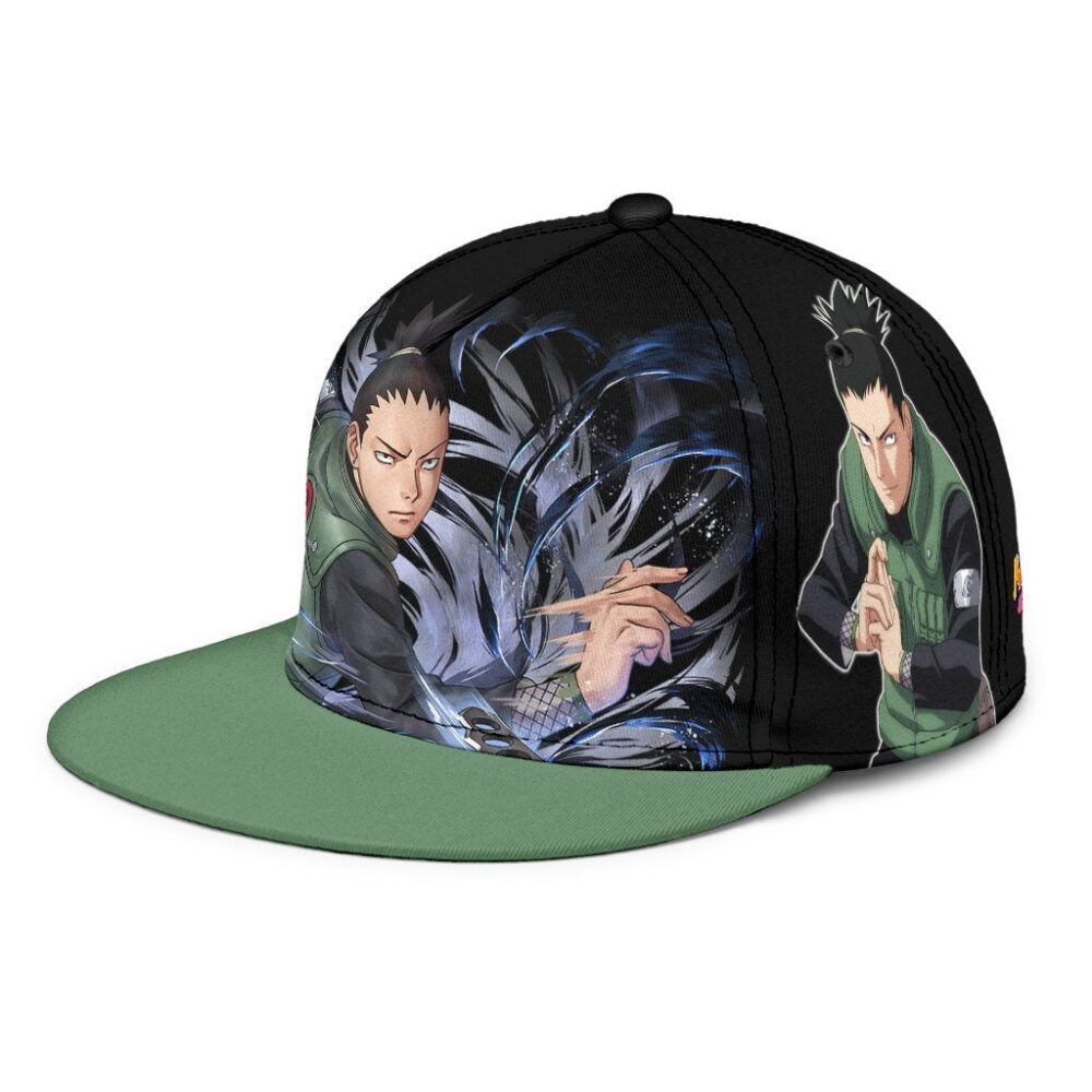 Nara Shikamaru Snapback Hat Naruto Custom Anime Hat