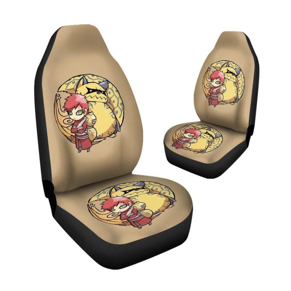 Naruto Car Seat Covers | Chibi Gaara With Shukaku Seat Covers NRTCS020