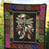 native dragonfly dreamcatcher quilt blanket bedding decor idea duzrm