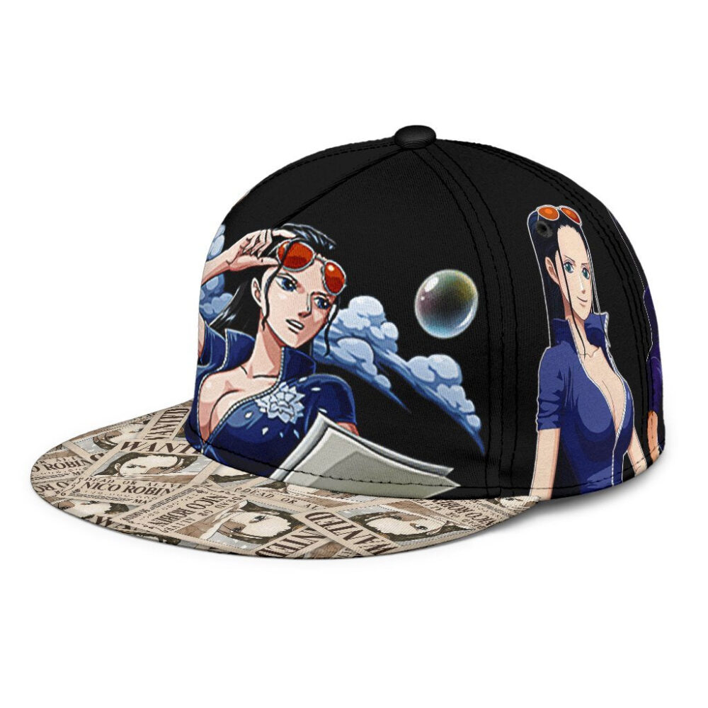 Nico Robin Snapback Hat One Piece Anime Fan Gift
