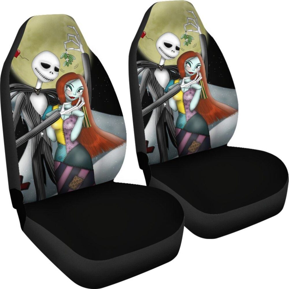 Nightmare Before Christmas Car Seat Covers | Jack Nightmare Before Christmas Cartoon Car Seat Covers NBCCS062