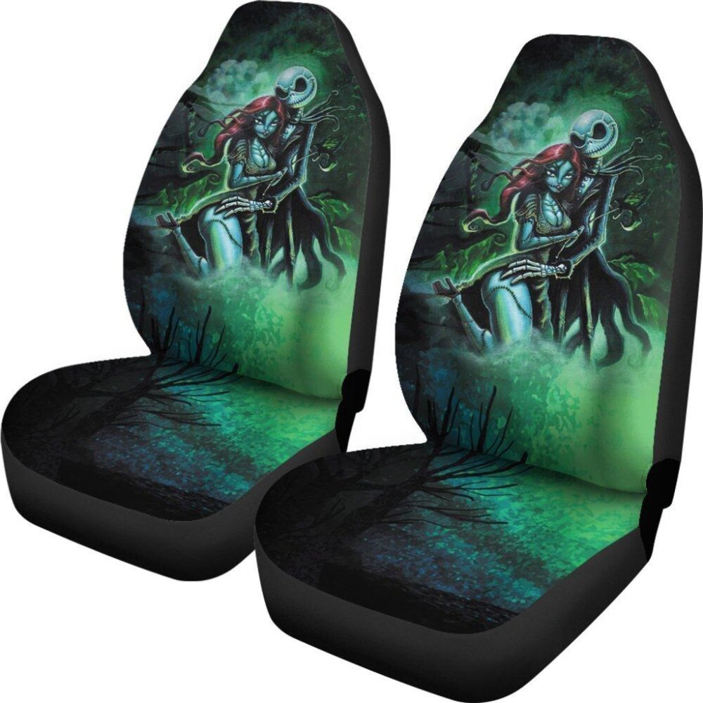 Nightmare Before Christmas Car Seat Covers | Jack & Sally Car Seat Covers NBCCS065