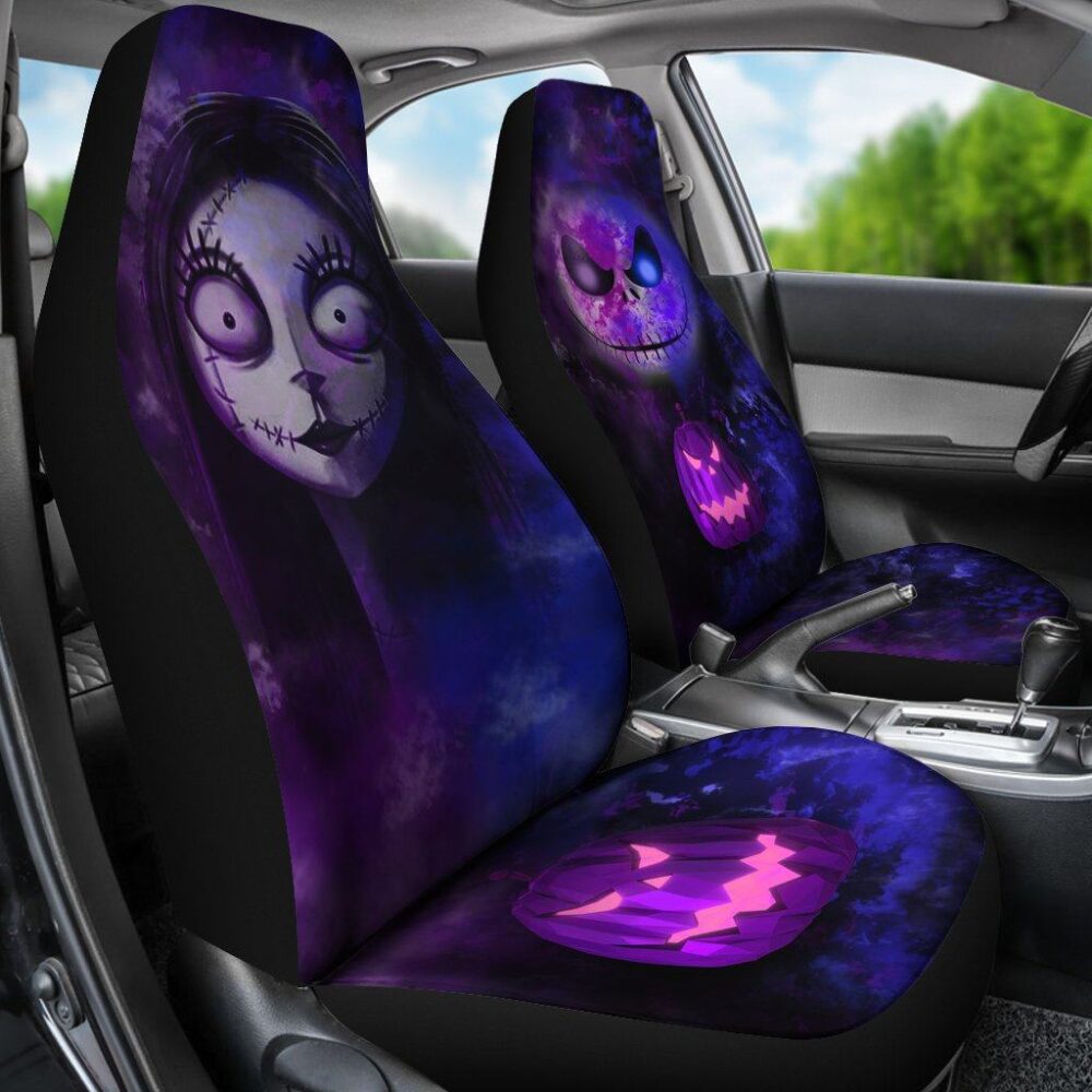 Nightmare Before Christmas Car Seat Covers | Jack & Sally Love Seat Covers NBCCS057