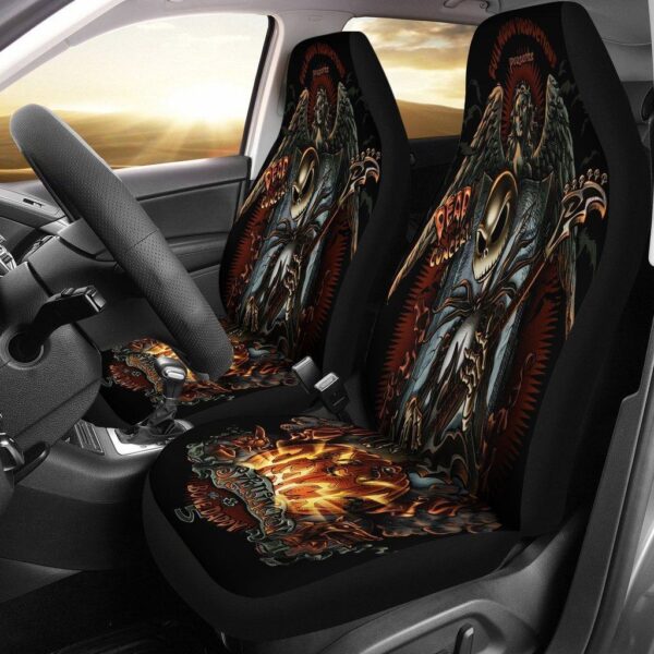 Nightmare Before Christmas Car Seat Covers | Jack Skellington Seat Covers NBCCS040