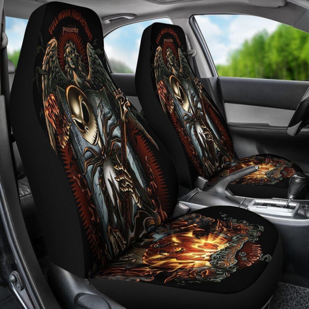 Nightmare Before Christmas Car Seat Covers | Jack Skellington Seat Covers NBCCS040