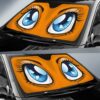 orange cute cartoon eyes car sunshade custom cool car accessories gifts idea yh6ye