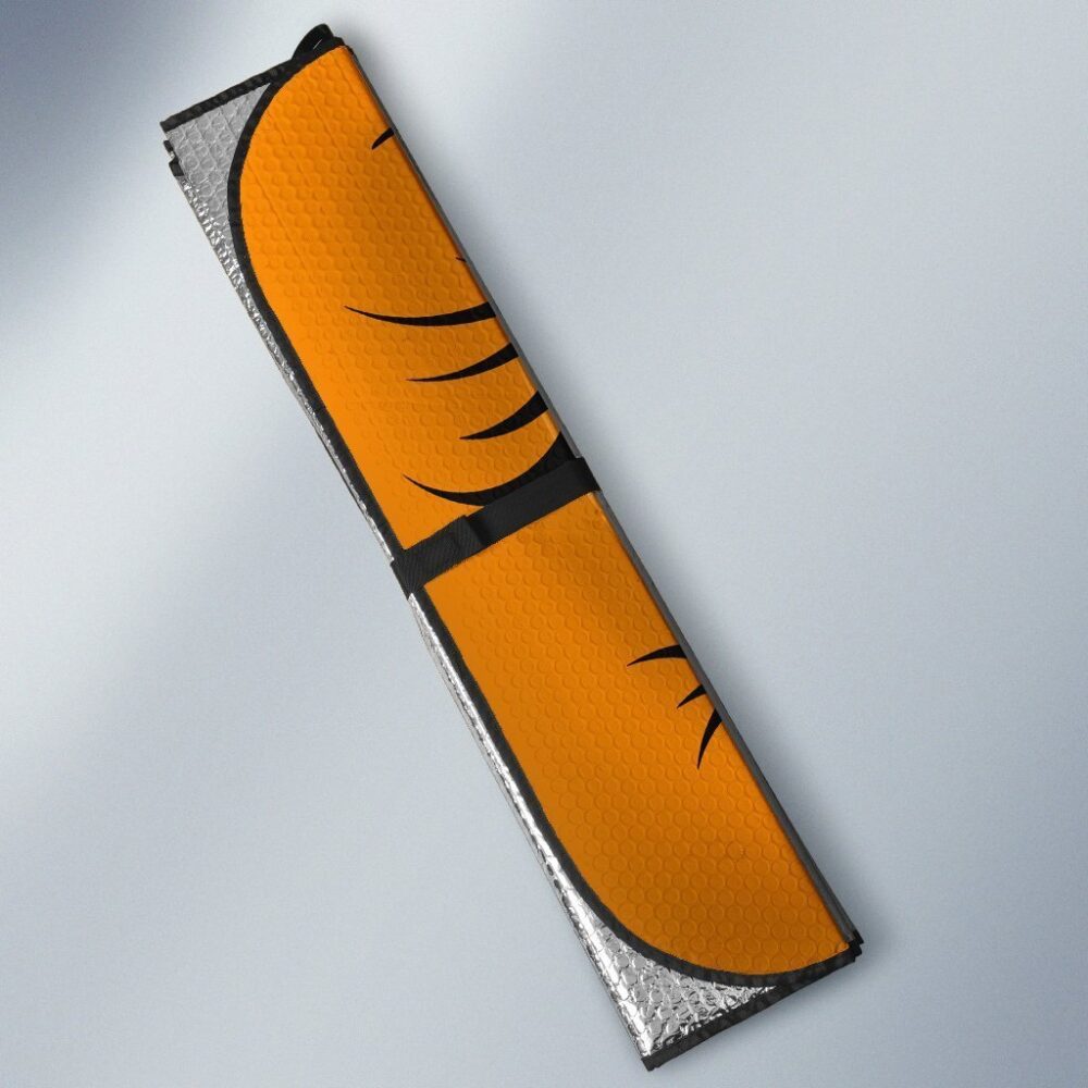 Orange Cute Cartoon Eyes Car Sunshade Custom Cool Car Accessories Gifts Idea