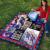 pabst blue ribbon quilt blanket funny gift for beer lover v1kmz