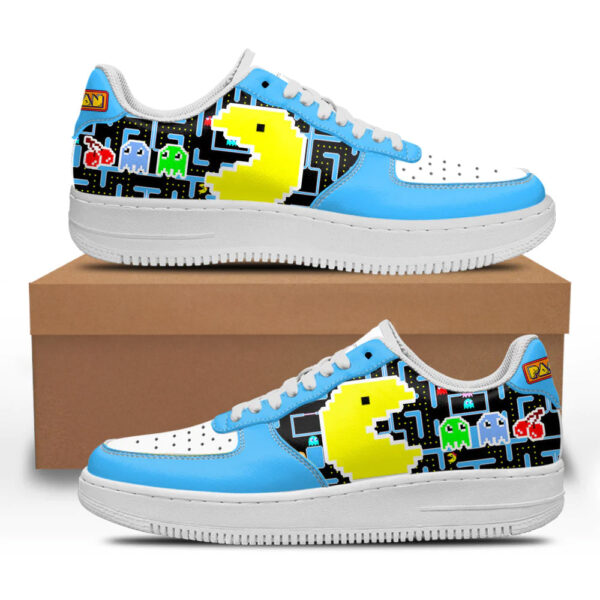 Pacman Sneakers Custom For Gamer Shoes