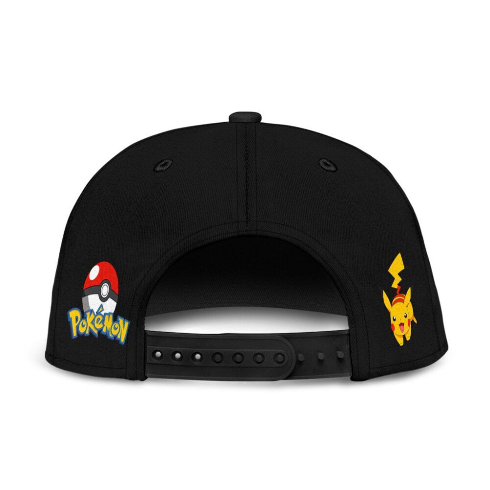 Pikachu Snapback Hat Anime Fan Gift Idea
