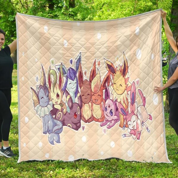 Pokemons Quilt Blanket Funny Gift For Pokemon Fan