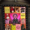 post malone quilt blanket amazing gift for music fan gmdlt