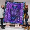 purple galaxy butterfly quilt blanket gift for butterfly lover 8s9pn