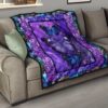 purple galaxy butterfly quilt blanket gift for butterfly lover rbcvf